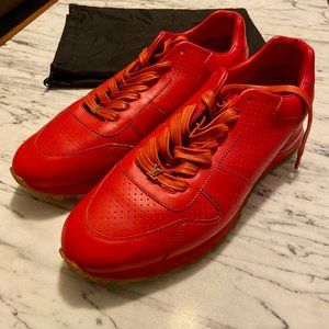 Supreme X Louis Vuitton Leather Low Trainers